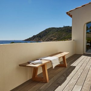 Photo 33 - Magnifique villa de luxe proche Saint-Tropez - terrasse de l'espace chambre parents /enfants
