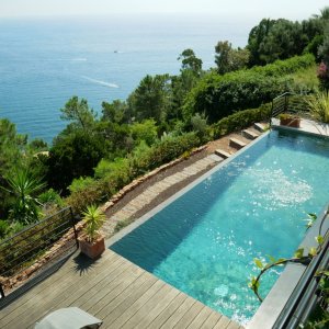 Photo 7 - Exceptional heated pool villa, next to the Palais Bulle - Piscine