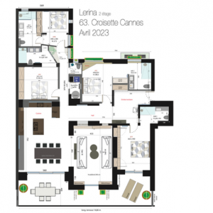 Photo 12 - Spacious apartment of 200 m2 on the Croisette - 