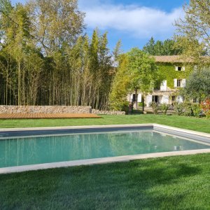 Photo 0 - Large country house with swimming pool - Vue de la piscine