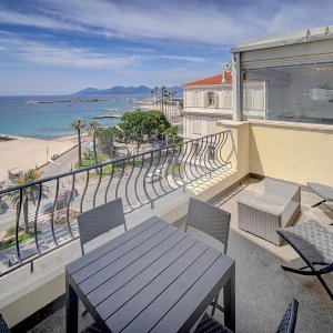 Photo 0 - Croisette bel appartement moderne avec terrasse et vue mer - 