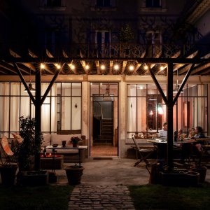 Photo 6 - Guest house 400 m2 with garden, view of Mont Ventoux - terrasse rez de chaussée