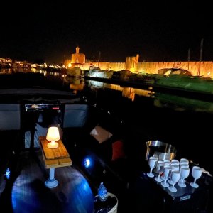 Photo 20 - Magnifique sloop hollandais avec capitaine - A bord au soir