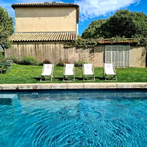 Photo 6 - Gîte et Maison sur terrain 2000 m² avec piscine et terrasse - Piscine