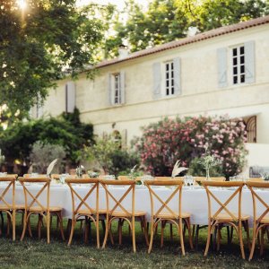 Photo 1 - Provençal farmhouse in 17th Avignon - Grande table d'hôtes dans le jardin