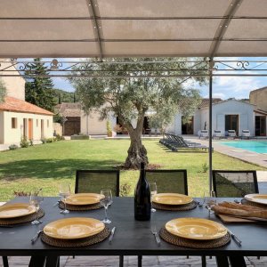 Photo 6 - Le Mas - Luxueux mas provençal avec piscine - la tonnelle 