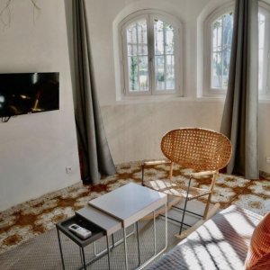 Photo 44 - Domaine privé à 15 minutes d’Aix en Provence  - Salon avec cuisine dans la tour