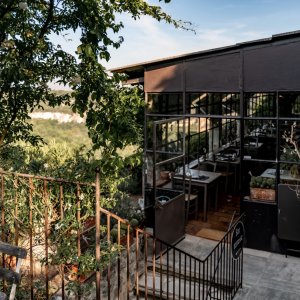 Photo 3 - Restaurant vue exceptionnelle à Venasque - La terrasse du restaurant
