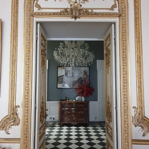 Photo 13 - Appartement historique XVIII ème siècle - Vue du salon Versailles vers l'entrée