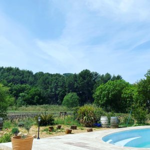 Photo 2 - Bastidon provençal avec piscine - L'espace piscine