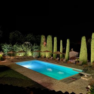 Photo 36 - Provencale Family Home - Large Pool - Seaview - Piscine éclairée la nuit