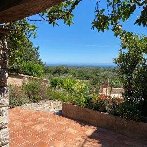 Photo 38 - Maison Familiale Provençale - Grande Piscine - Vue Mer - Vue depuis la porte d'entrée