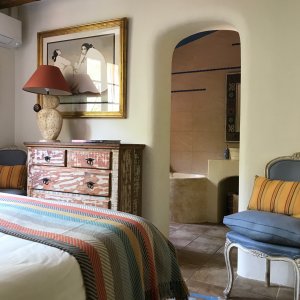 Photo 30 - Maison Familiale Provençale - Grande Piscine - Vue Mer - Chambre et salle de bain Arizona