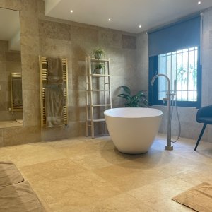 Photo 25 - Villa de luxe avec vue panoramique sur la mer - Salle de bain de la suite parentale