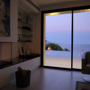 Photo 24 - Beautiful villa close to Monaco - Salon au soir