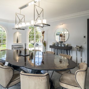Photo 7 - Villa luxueuse et lumineuse en pierres 360 m²  - La salle à manger