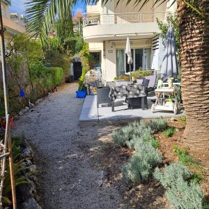 Photo 1 - Jardin à 50m de la plage de Cannes - Jardin. Terrasse 