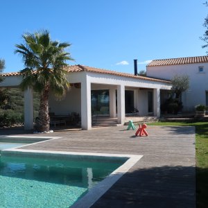 Photo 0 - Terrasse 150 m²  avec grande piscine  - La terrasse et la piscine