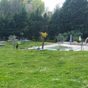 Photo 43 - Domaine avec piscine et grand parc sans vis à vis - Espace de repas champêtres