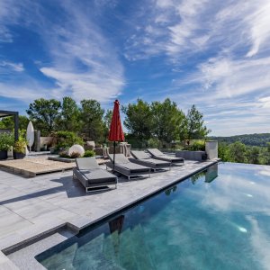 Photo 0 - Prestigious villa 550 m² with terrace 260 m² maritime horizon view - La piscine