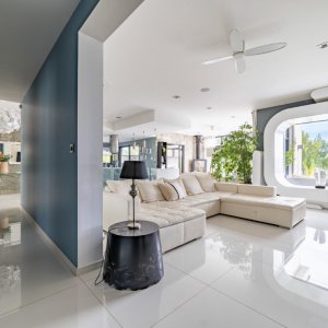 Photo 14 - Villa prestigieuse 550 m² avec terrasse 260 m² vue horizon maritime - Salon