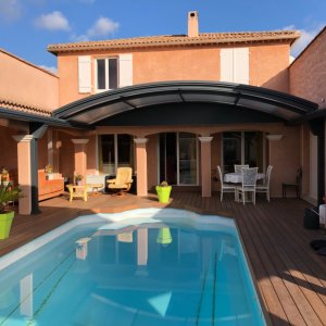 Photo 0 - Espace balnéo avec piscine - Piscine toit ouvert 