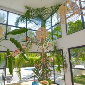 Photo 9 - Modern villa with exotic winter garden - Jardin d'hiver