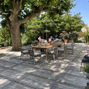 Photo 3 - Mas en campagne avec terrasse 150 m² et vue piscine à 20 min d'Aix-en-Provence - 