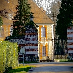 Photo 5 - Château du XV siècle pas loin de Paris - L'entrée