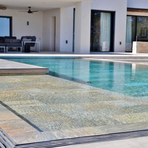 Photo 8 - Terrasse 250 m² avec vue mer - La piscine