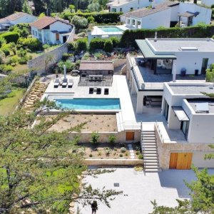 Photo 2 - Terrasse 250 m² avec vue mer - La maison et la terrasse