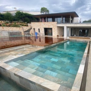 Photo 7 - Terrasse 250 m² avec vue mer - La piscine