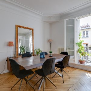Photo 12 - Haussmannian apartment with balcony and Eiffel Tower view - Grand salon