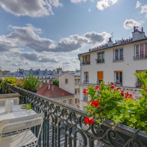 Photo 14 - Appartement haussmannien avec balcon et vue tour Eiffel - Balcon