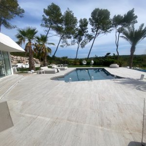 Photo 9 - Villa design avec vue panoramique  - Terrasse et sa piscine au sel 