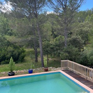 Photo 4 - 80 m² terrace with swimming pool and 4000 m² park - La piscine