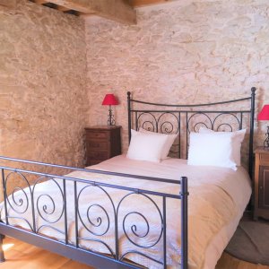 Photo 15 - Superb 19th century Mas with swimming pool - 30 people to accommodate - Chambre bucolique au Pastel