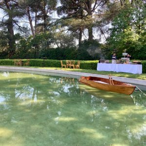 Photo 2 - Bastide with park, swimming pool, tennis and ponds -  Grand bassin espace cocktail
