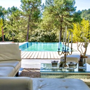 Photo 2 - Superb artist's house, breathtaking view - Terrasse et piscine