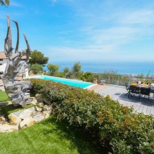 Photo 6 - Villa vue mer à 5 km de Monaco - Le jardin