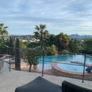 Photo 2 - Terrace avec vue sur mer  - Vue piscine