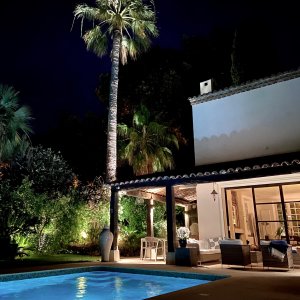 Photo 10 - Exquisite Cannes Villa Nestled in Private Park Short Walk from La Croisette - Scène de nuit