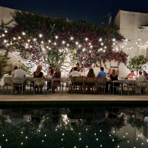 Photo 19 - Exquisite Cannes Villa Nestled in Private Park Short Walk from La Croisette - Dîner de nuit