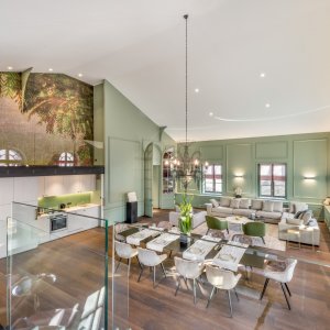 Photo 10 - Salle de 100 m² sur une île privée entourée de verdure - La table de réunions et réceptions