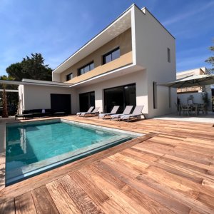 Photo 0 - Architect villa 800 m from the beach - La villa et la piscine