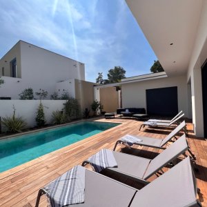 Photo 3 - Architect villa 800 m from the beach - La piscine