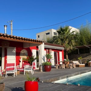 Photo 11 - Petite hacienda avec piscine - Terrasse