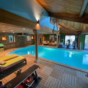 Photo 16 - Cottage cosy avec piscine intérieur  - La piscine intérieure