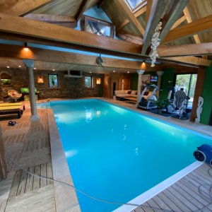 Photo 18 - Cottage cosy avec piscine intérieur  - La piscine intérieure