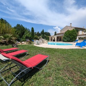 Photo 2 - Mas with swimming pool in Luberon - Espace piscine 